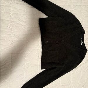 Zara Charcoal Knit Cardigan